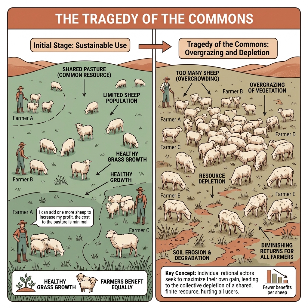 Tragedy of the Commons Diagram