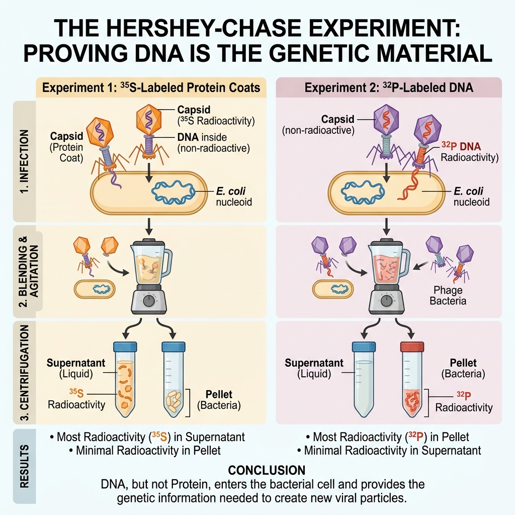 Hershey-Chase Experiment