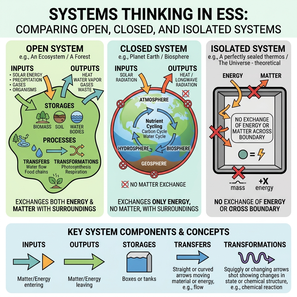 Systems Thinking in ESS Diagram